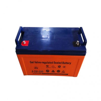 200Ah high efficient low-maintenance solar deep cycle battery