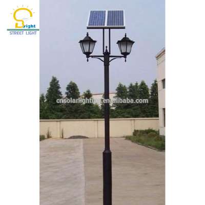 new design aluminum casing solar garden light decorative