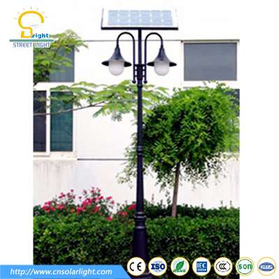 9W TO 20W  garden solar lights new design outdoor solar garden pole light powerful solar light for garden