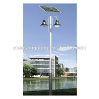 High Quality aluminum casing led garden solar light pots