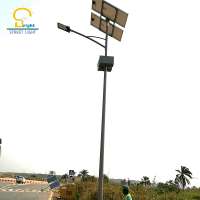 Modern brand new solar power energy street led light pole